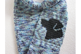 black lab scarf