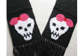 cute skull scarf
