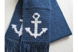 anchor scarf