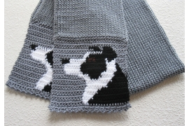 border collie scarf