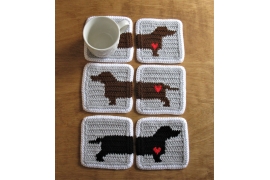 dachshund coasters