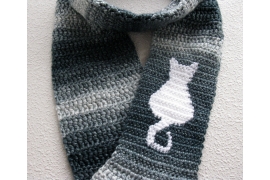 cat infinity scarf