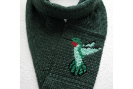 hummingbird scarf