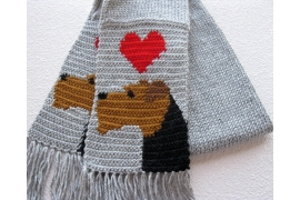 Airedale scarf