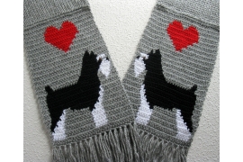 miniature schnauzer scarf