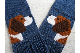 Beagle dog scarf
