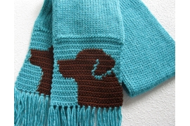 Labrador scarf