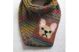 French Bulldog scarf