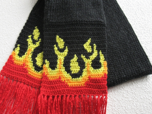 Flame Scarf