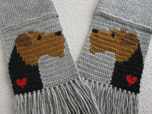 Airedale scarf