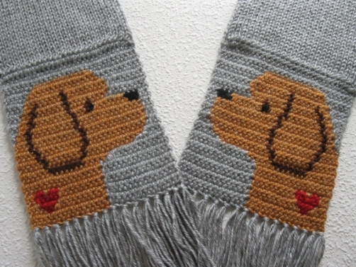 Labradoodle scarf