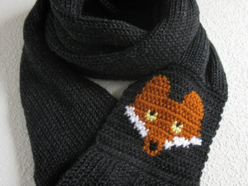 Fox infinity scarf