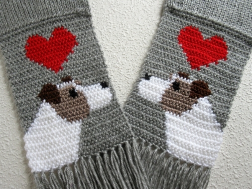 Parsons Jack Russell scarf
