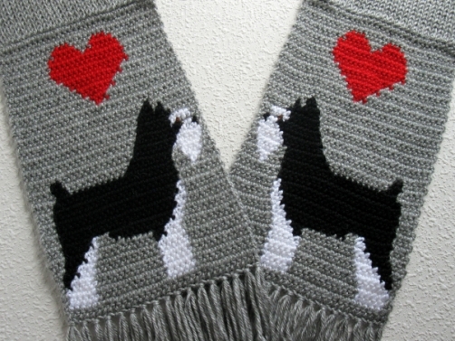 Schnauzer scarf