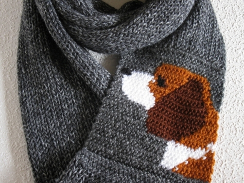 Beagle Dog infinity scarf for dog lovers