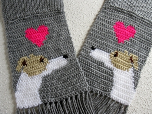 White and Fawn Greyhounds