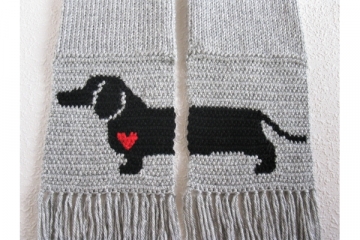Dachshund dog scarf