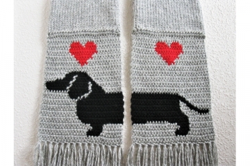 Dachshund dog scarf