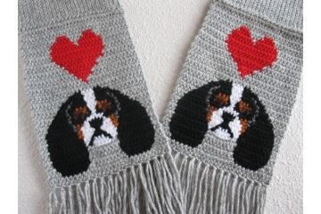 Cavalier spaniel scarf