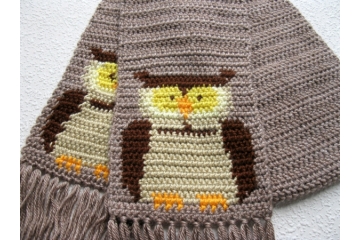Owl scarf