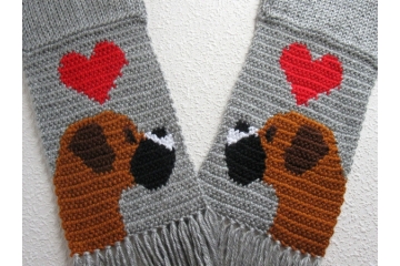 Boxer dog scarf