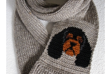 Cavalier Spaniel eternity scarf