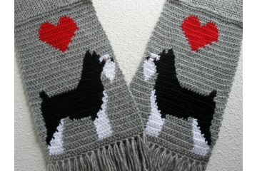 Schnauzer scarf
